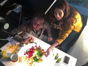 Von oben sieht es schon gut aus. — hier: Highlight Fotostudio.